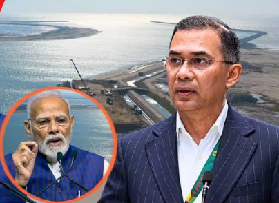 भारत-बांग्लादेश कनेक्टिविटी और मातारबारी बंदरगाह परियोजना से जुड़ी तस्वीर।