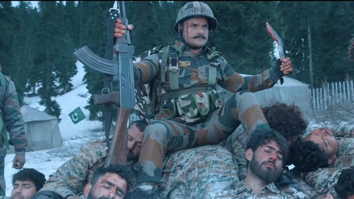 JioHotstar पर रिलीज हुई खेसारी लाल यादव की भोजपुरी फिल्म 'रंग दे बसंती' का पोस्टर।