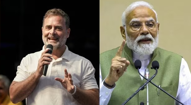 राहुल गांधी CWC बैठक में प्रधानमंत्री नरेंद्र मोदी के शासन को अंतिम दौर में बताते हुए कांग्रेस की रणनीति पर चर्चा करते हुए