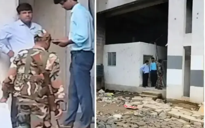 रांची में पानस रियल्टर्स और दयानंद मोदी ग्रुप के ठिकानों पर छापेमारी के दौरान जांच करती आयकर विभाग की सांकेतिक तस्वीर।
