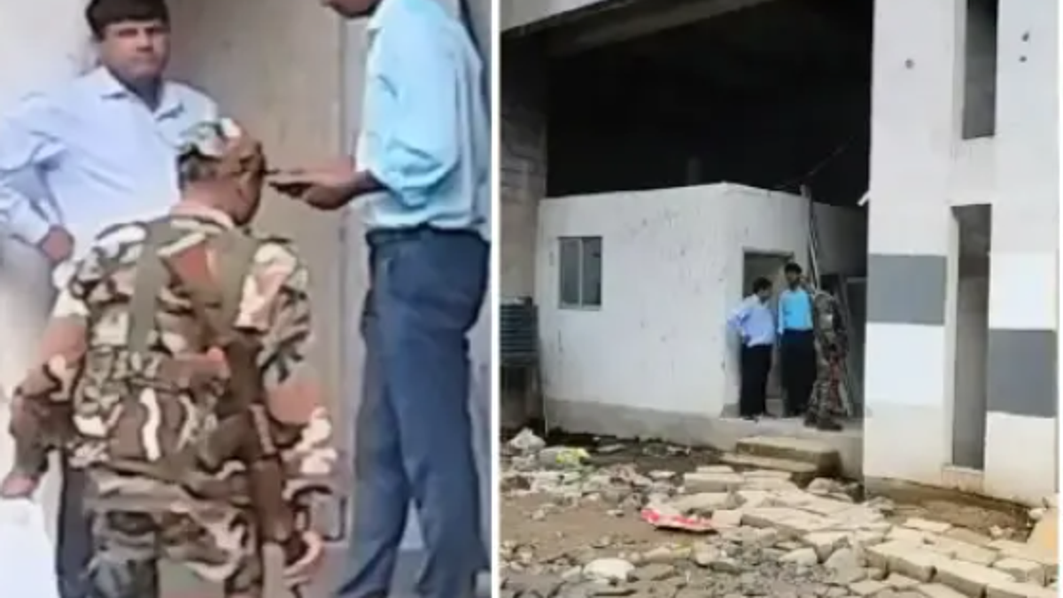 रांची में पानस रियल्टर्स और दयानंद मोदी ग्रुप के ठिकानों पर छापेमारी के दौरान जांच करती आयकर विभाग की सांकेतिक तस्वीर।