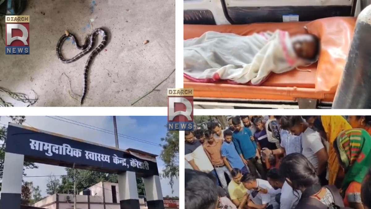 केरेडारी स्वास्थ्य केंद्र में सांप के डंसने से बच्चे की मौत के बाद जांच की प्रतीकात्मक तस्वीर