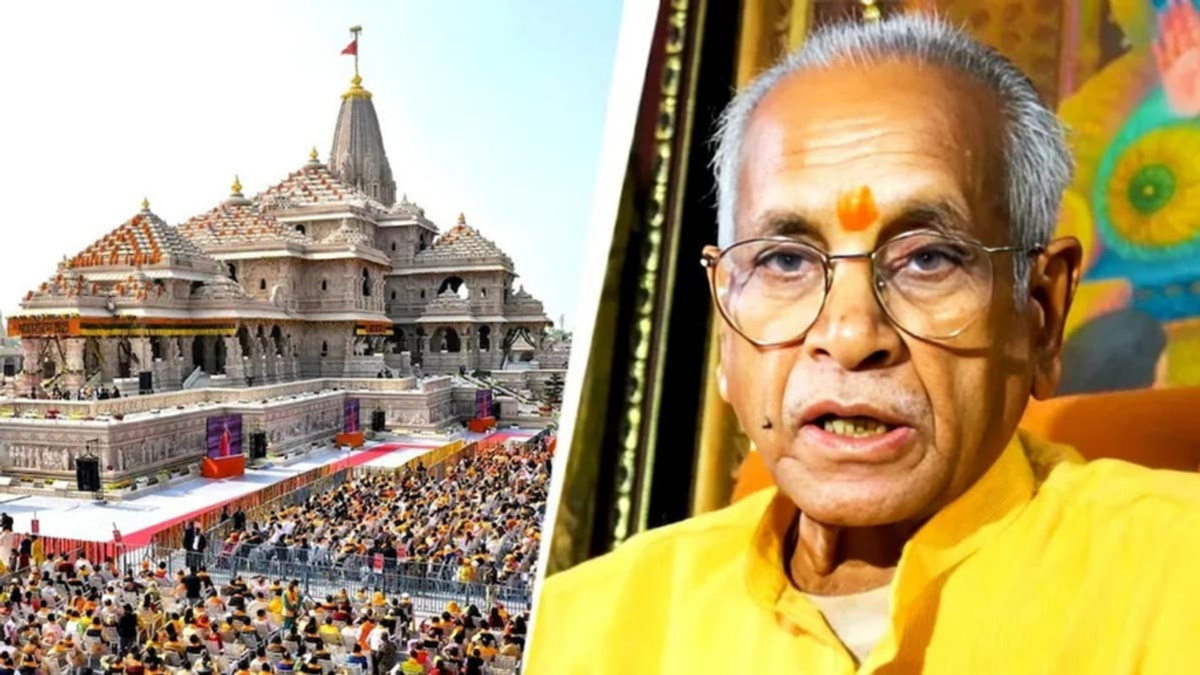 राम मंदिर चढ़ावा विवाद पर बयान देते TMC सांसद कीर्ति आजाद और अयोध्या राम मंदिर की सांकेतिक तस्वीर।