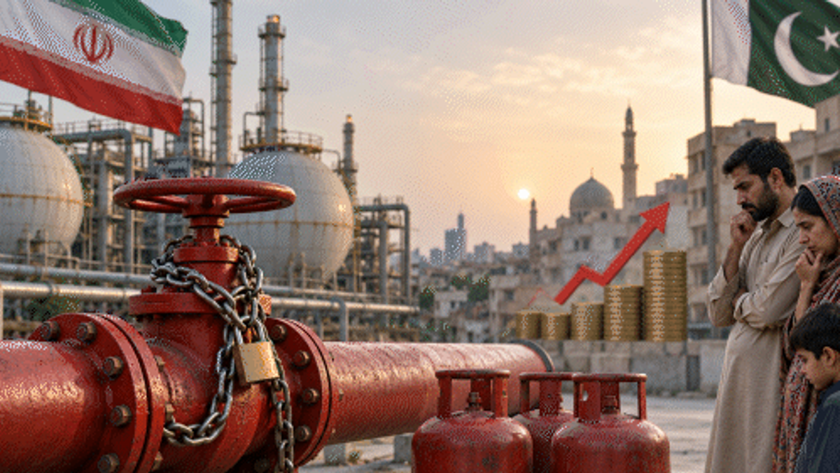 पाकिस्तान के क्वेटा में LPG टैंकर ट्रक सीमा पर खड़े हुए