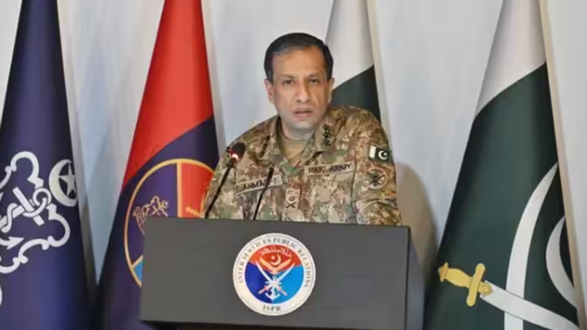 अखंड भारत पर बयान देते पाकिस्तान के DG ISPR अहमद शरीफ चौधरी