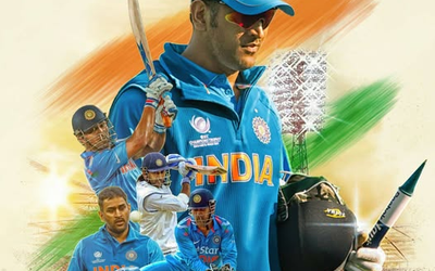 महेंद्र सिंह धोनी अपनी नंबर 7 जर्सी में मैदान पर, उनके जीवन में नंबर 7 के खास महत्व को दर्शाती तस्वीर।
