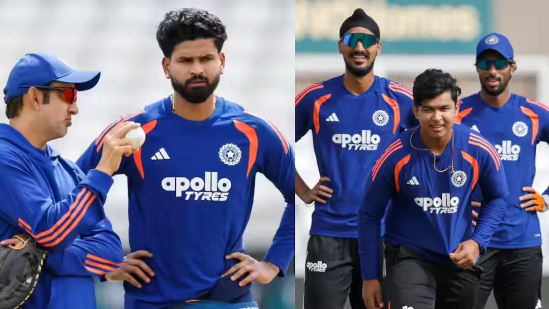 प्रेस कॉन्फ्रेंस में संजू सैमसन को टीम से बाहर रखने के फैसले पर प्रतिक्रिया देते भारतीय टीम के मुख्य कोच गौतम गंभीर।