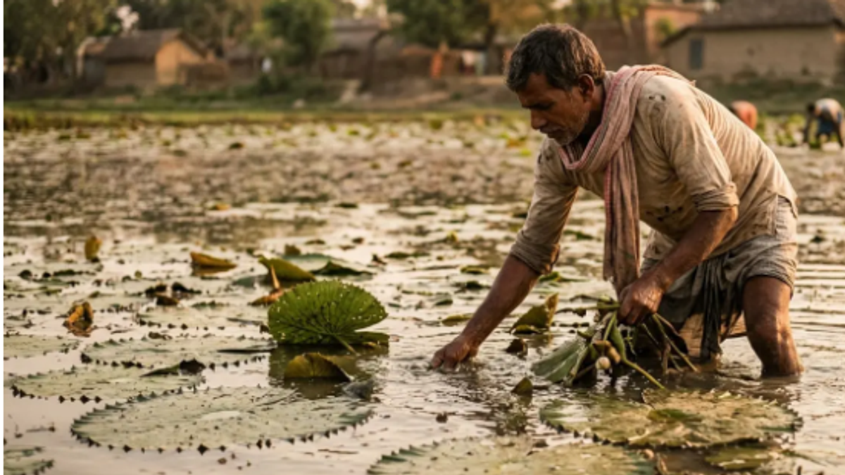 बिहार में मखाना उत्पादन और प्रसंस्करण