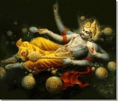 हरिशयनी एकादशी पर क्षीरसागर में शेषनाग की शय्या पर योगनिद्रा में विराजमान भगवान विष्णु की सांकेतिक तस्वीर।