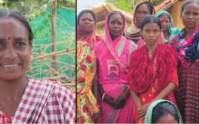 पश्चिमी सिंहभूम के सेरेंगबिल गांव में हड़िया-दारू के खिलाफ जागरूकता अभियान चलाती मंजू बिरूली का सांकेतिक दृश्य।