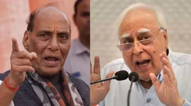 सत्ता परिवर्तन के बयान पर कपिल सिब्बल और राजनाथ सिंह के बीच राजनीतिक विवाद