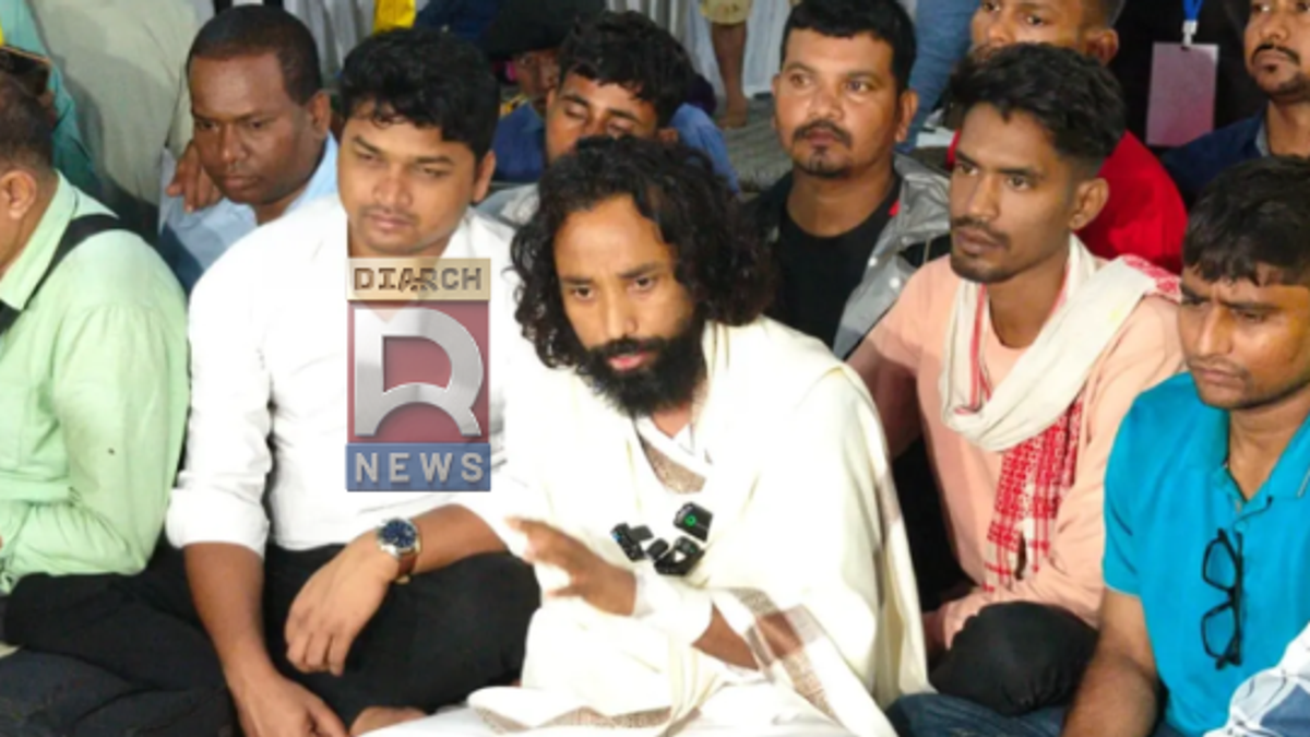 JSSC-CGL और TDPL परीक्षा रद्द होने के बाद छात्रों के आंदोलन का दृश्य