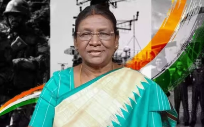 स्वतंत्रता दिवस की पूर्व संध्या पर राष्ट्र को संबोधित करतीं राष्ट्रपति द्रौपदी मुर्मू