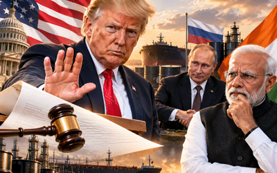 डोनाल्ड ट्रम्प का रूस पर प्रतिबंधों और भारत पर संभावित 100 प्रतिशत टैरिफ से जुड़ा फैसला