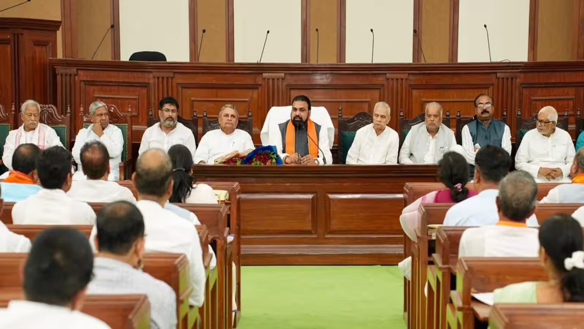 पटना स्थित बिहार विधानसभा में मॉनसून सत्र के दौरान सदन की कार्यवाही और विधेयकों पर चर्चा का दृश्य।