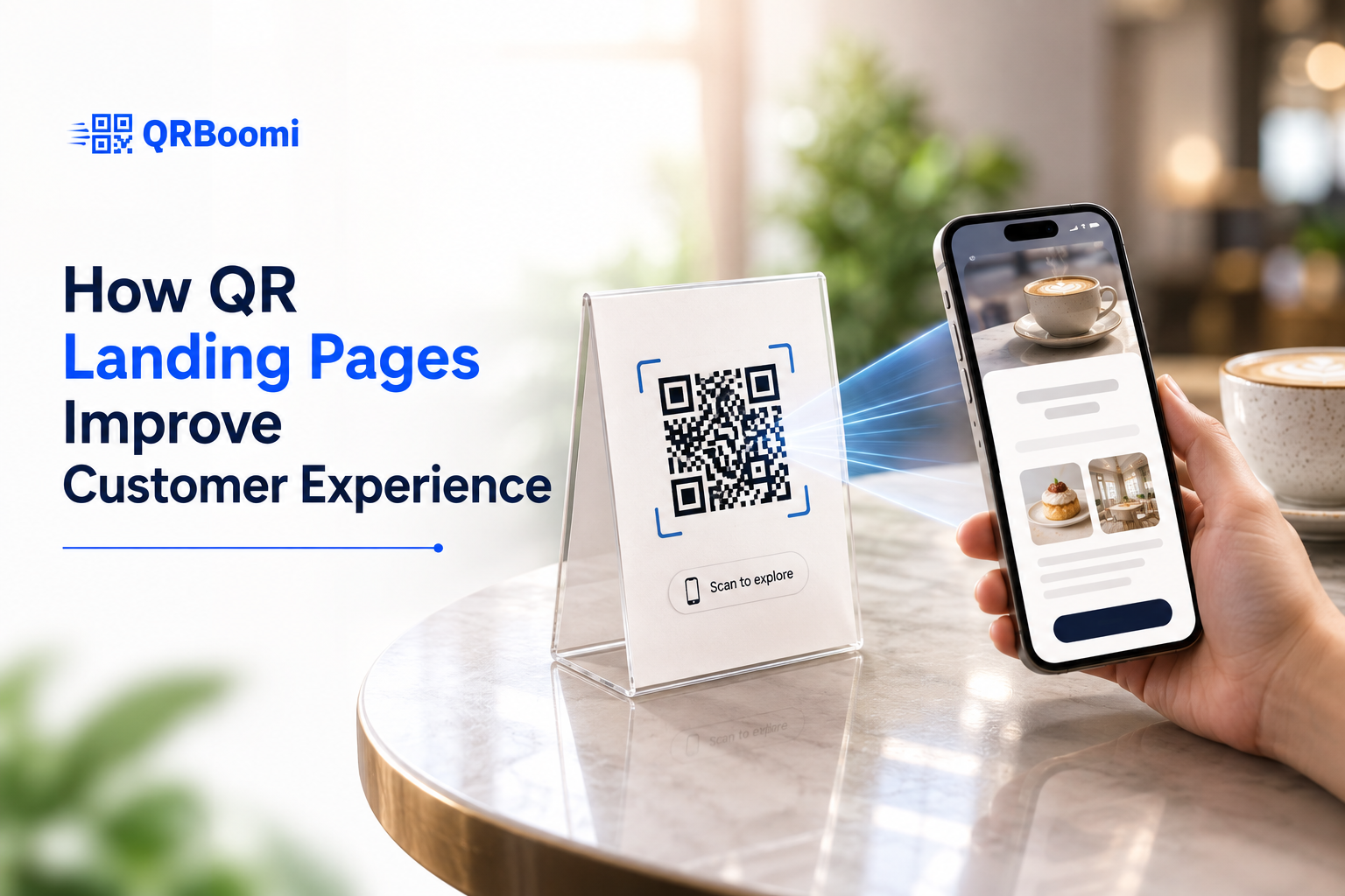 How QR Landing Pages Improve Customer Experience