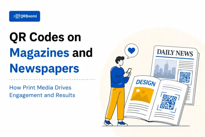 QR Codes on Magazines and Newspapers - Best dynamic QR Code Generator