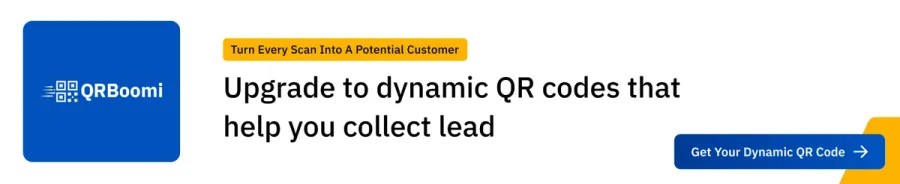 QR BOOMI - Dynamic QR codes for lead generation