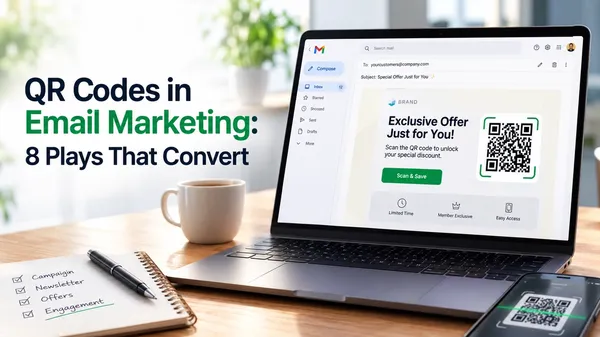 QR Codes in Email Marketing: 8 Plays That Convert