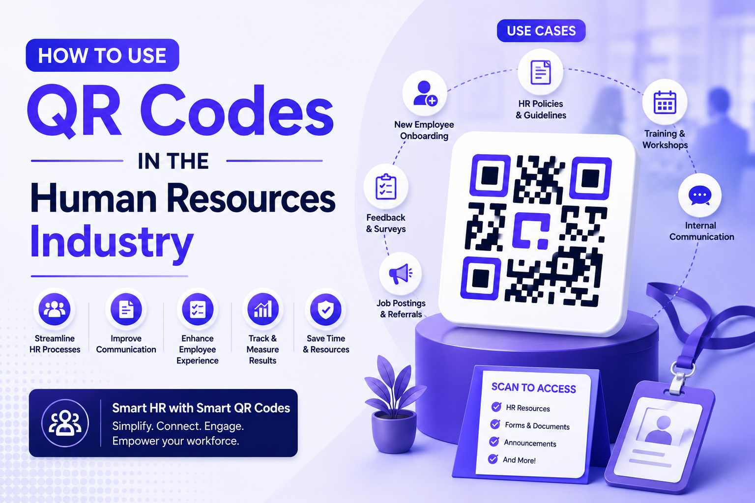 How To Use QR Codes In The Human Resources Industry