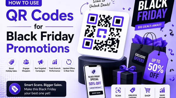 How to Use QR Codes for Black Friday Promotions