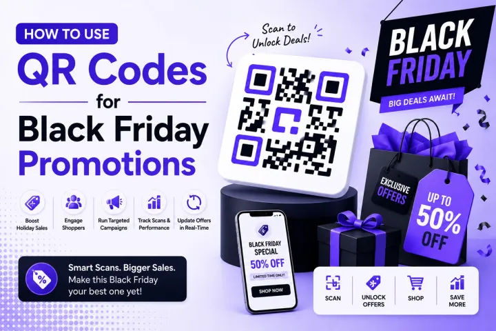 How to Use QR Codes for Black Friday Promotions