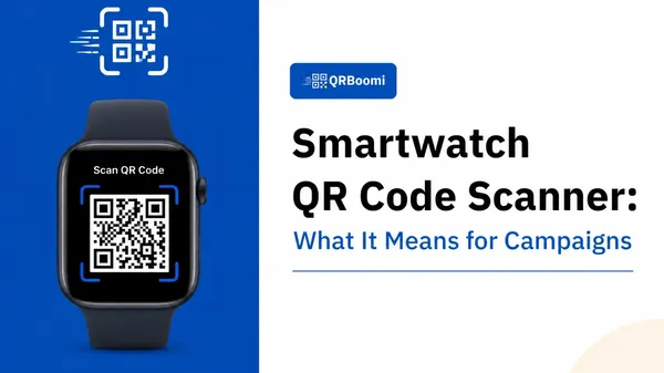 Smartwatch QR Code Scanner
