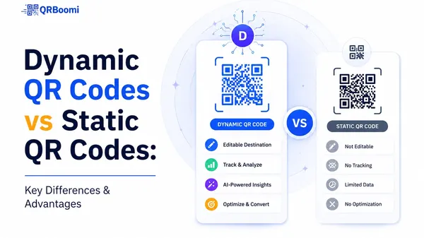 Dynamic QR Codes vs Static QR Codes