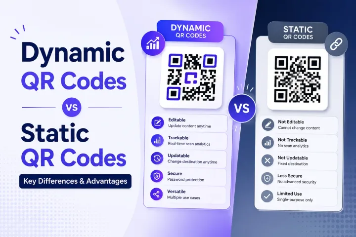 Dynamic QR Codes vs Static QR Codes