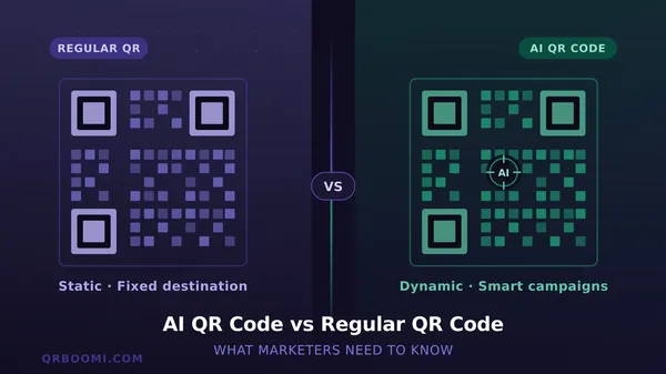 AI QR Code vs Regular QR Code