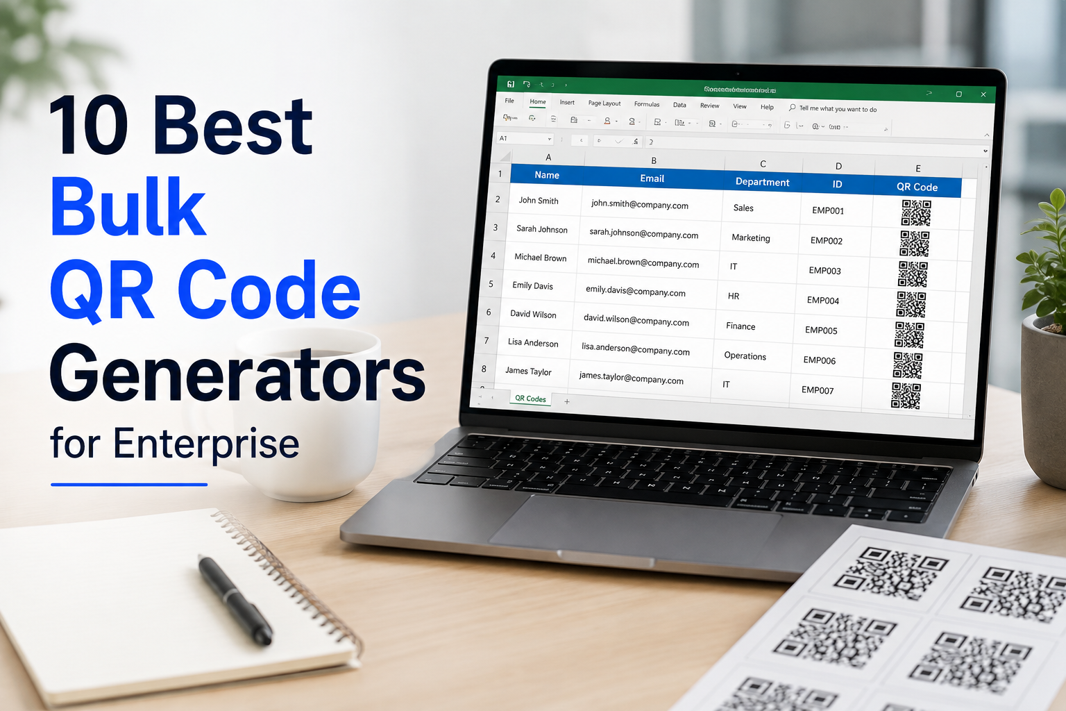10 Best Bulk QR Code Generators for Enterprises