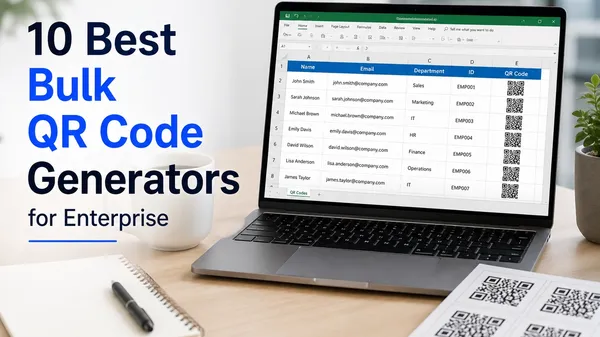 10 Best Bulk QR Code Generators for Enterprises