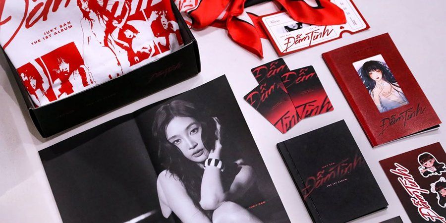 FanMe: album vật lý ĐẪM TÌNH của Juky San bán hết