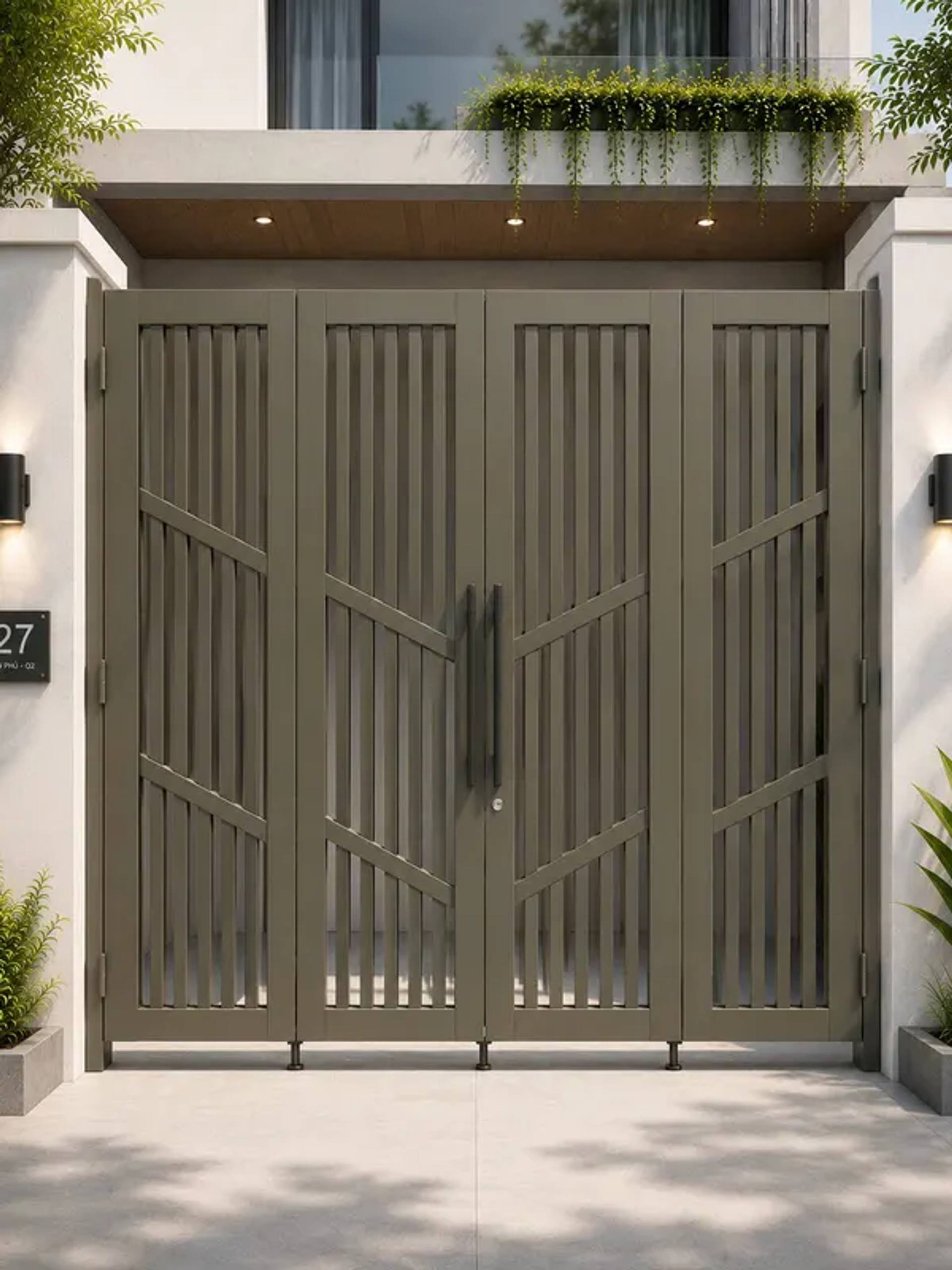 Cổng Sắt 4 Cánh Hà Nội