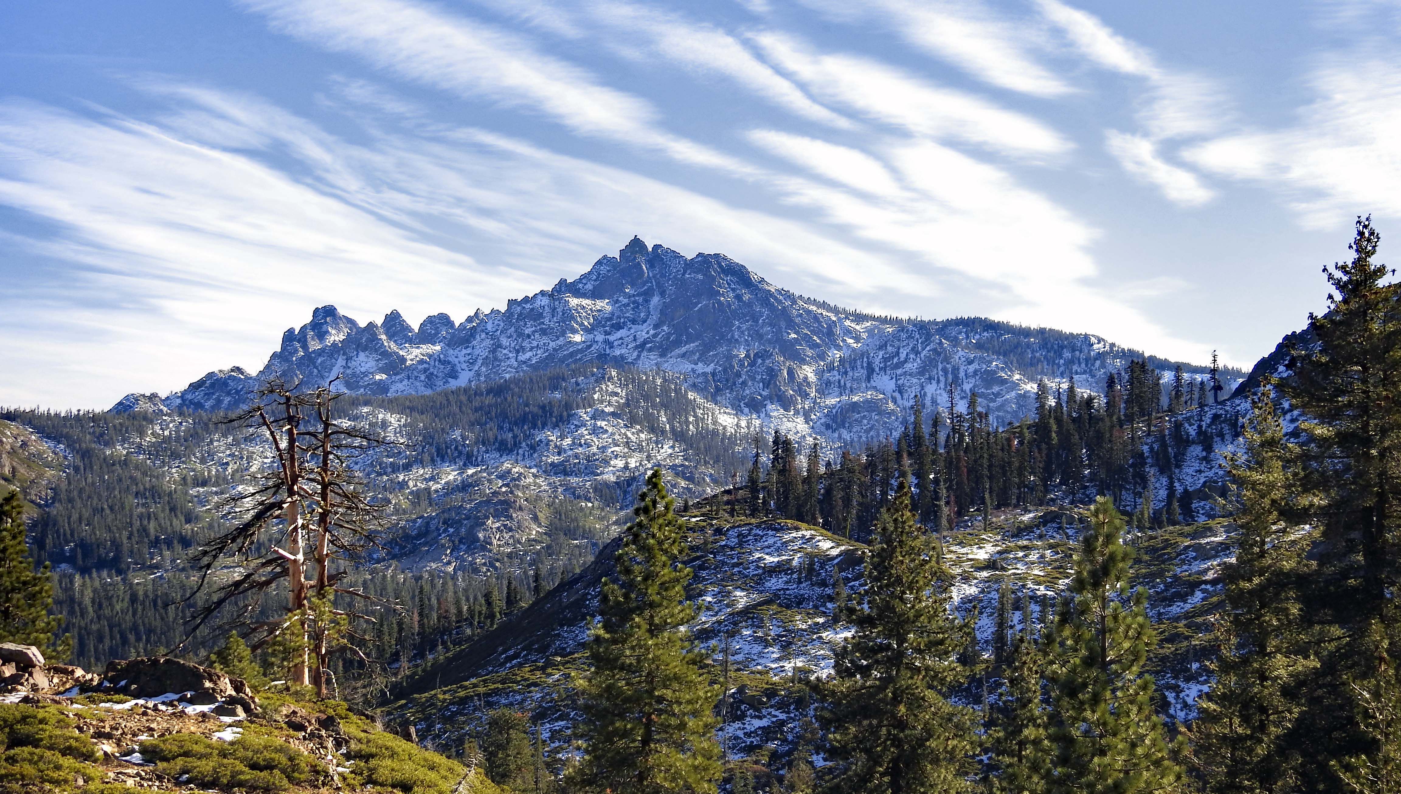 Sierra Buttes from the Deer Lake Trail — 11/6/24