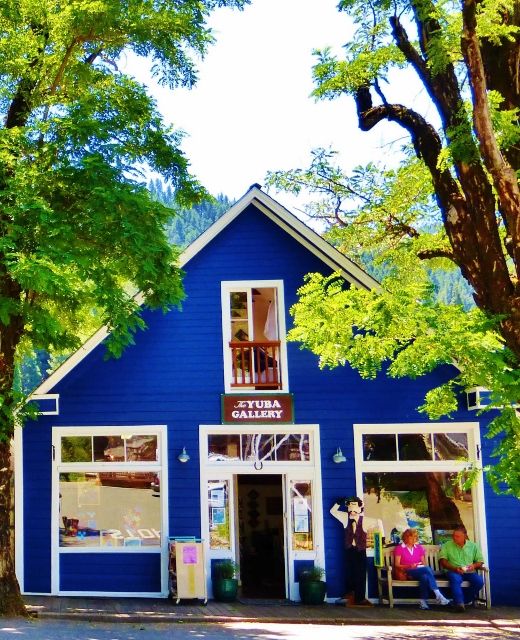 The Yuba Gallery on Downieville’s Main Street