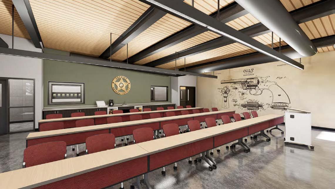 A 30-person classroom will allow for enhanced instruction. Render by Modern Building Company and JKAE.