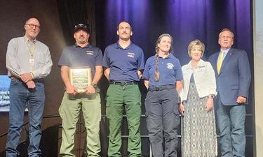Local First Responders Honored for 2023 Mountain Biker Rescue