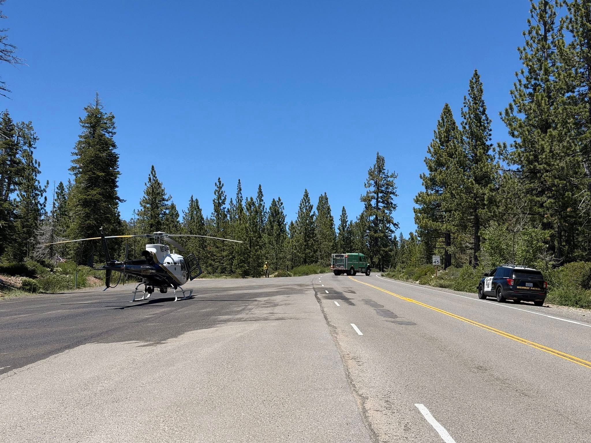 Dirt Bike Rider Rescued Near Little Deer Lake