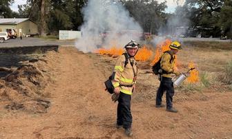 Dobbins Training Burn Gives Crews Live-Fire Practice