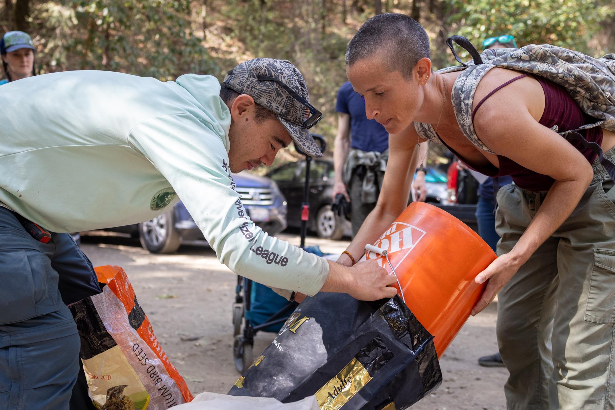 Yuba River Cleanup volunteers in 2025. Photo: Trenton Branson, courtesy of SYRCL.