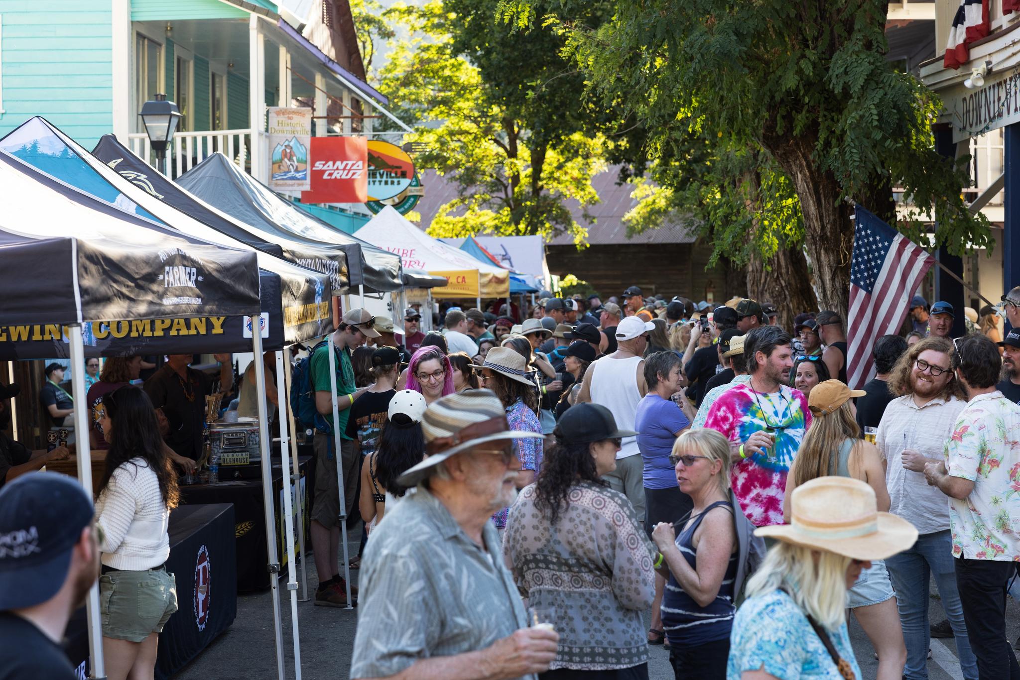 The Downieville Mountain Brewfest draws 600 to town to benefit the Fire Station Building Fund