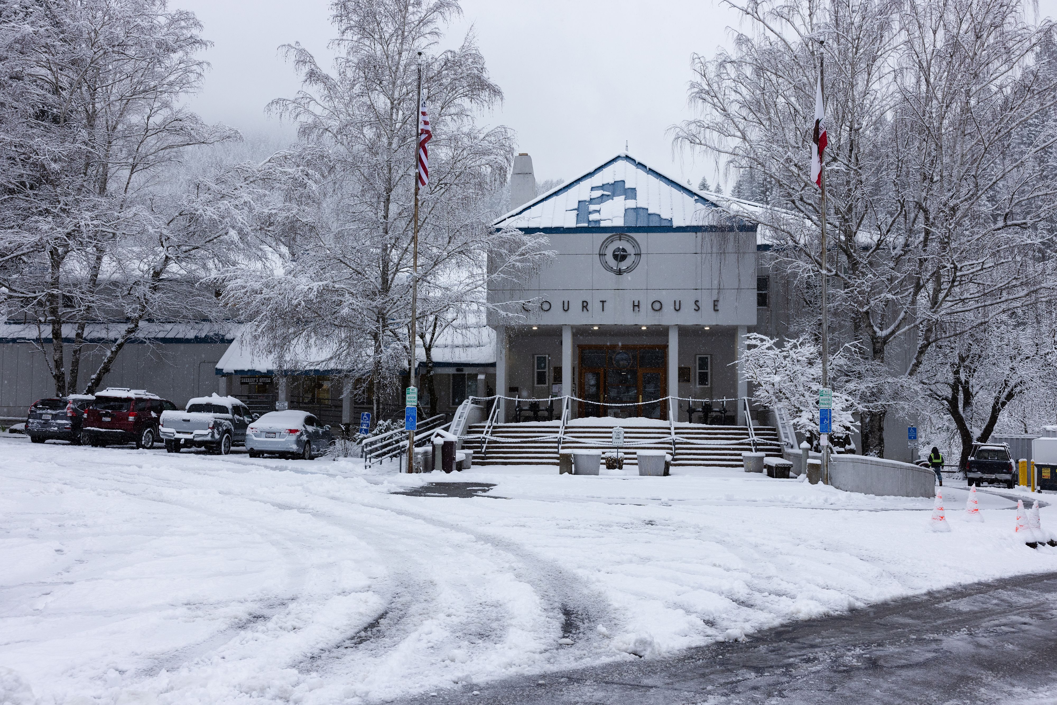The Downieville Courthouse, from where the Treasurer-Tax Collector and Clerk-Recorder operate.