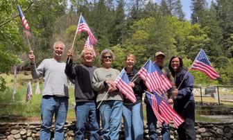 Family Carries On Jack Marshall’s Veterans Flag Tradition