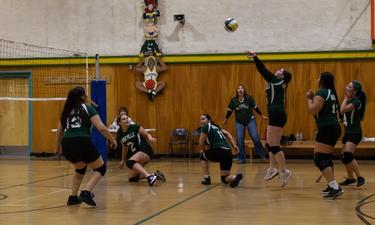 Downieville Warriors Triumph in First Home Volleyball Match