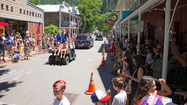 Downieville Marks Fourth With Fireless Fireworks and Music