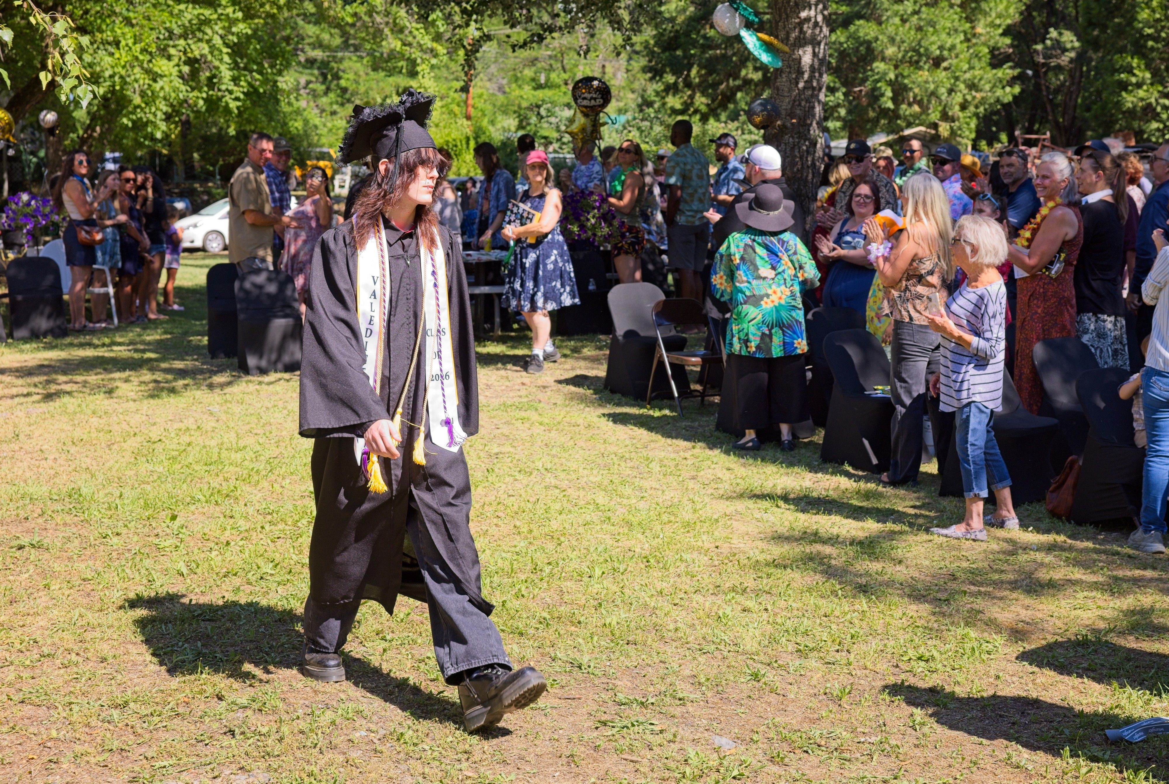 Valedictorian Colton White.