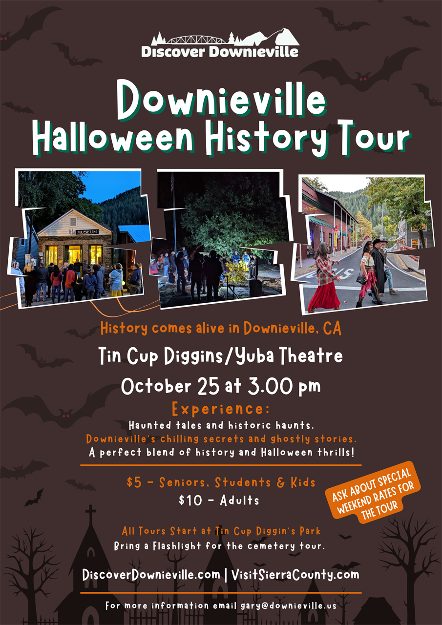 Halloween History Tour flyer
