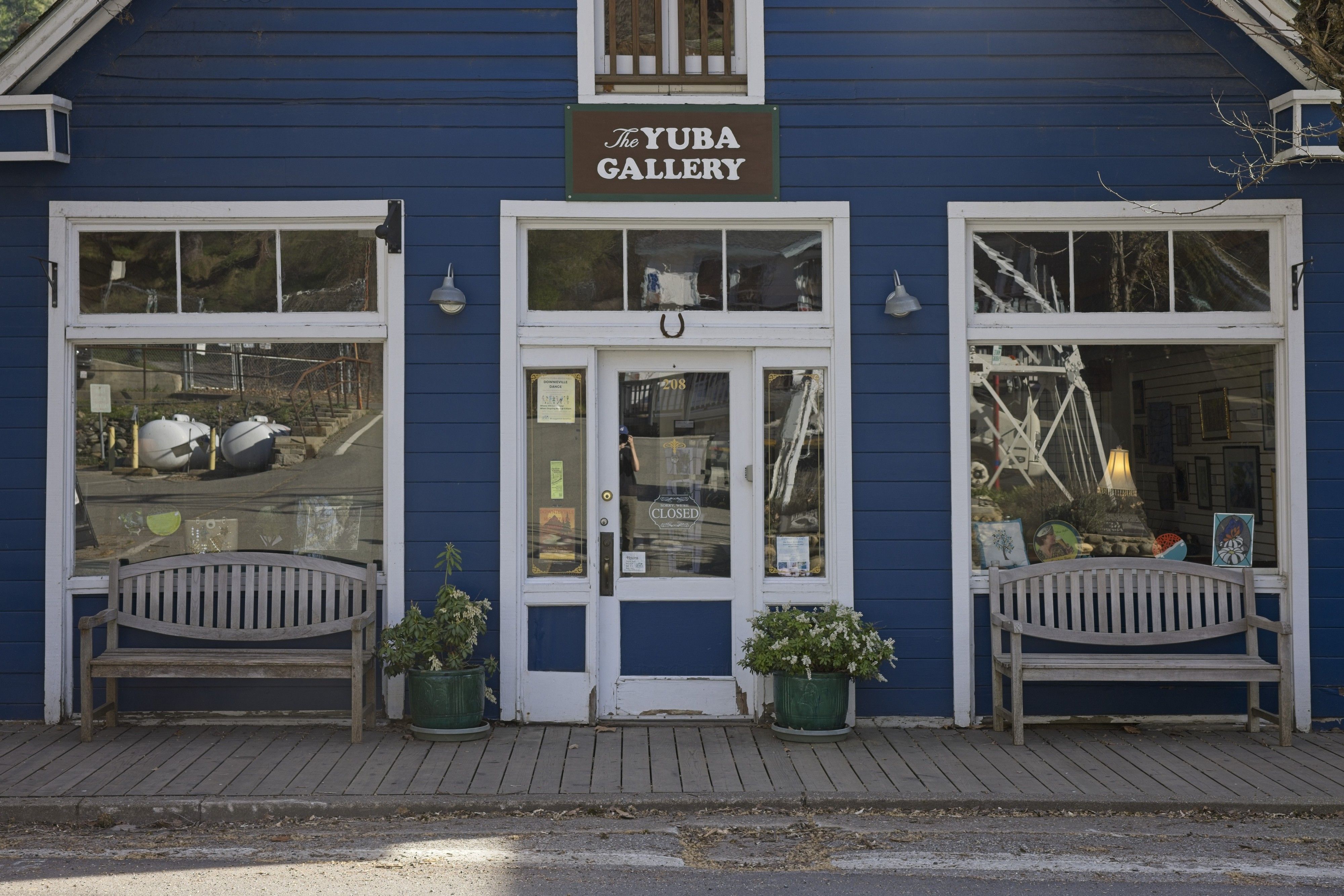 The Yuba Gallery, located on Main Street in Downieville.