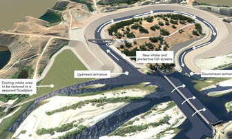 Teichert Construction Awarded Contract for Daguerre Point Dam Fishway